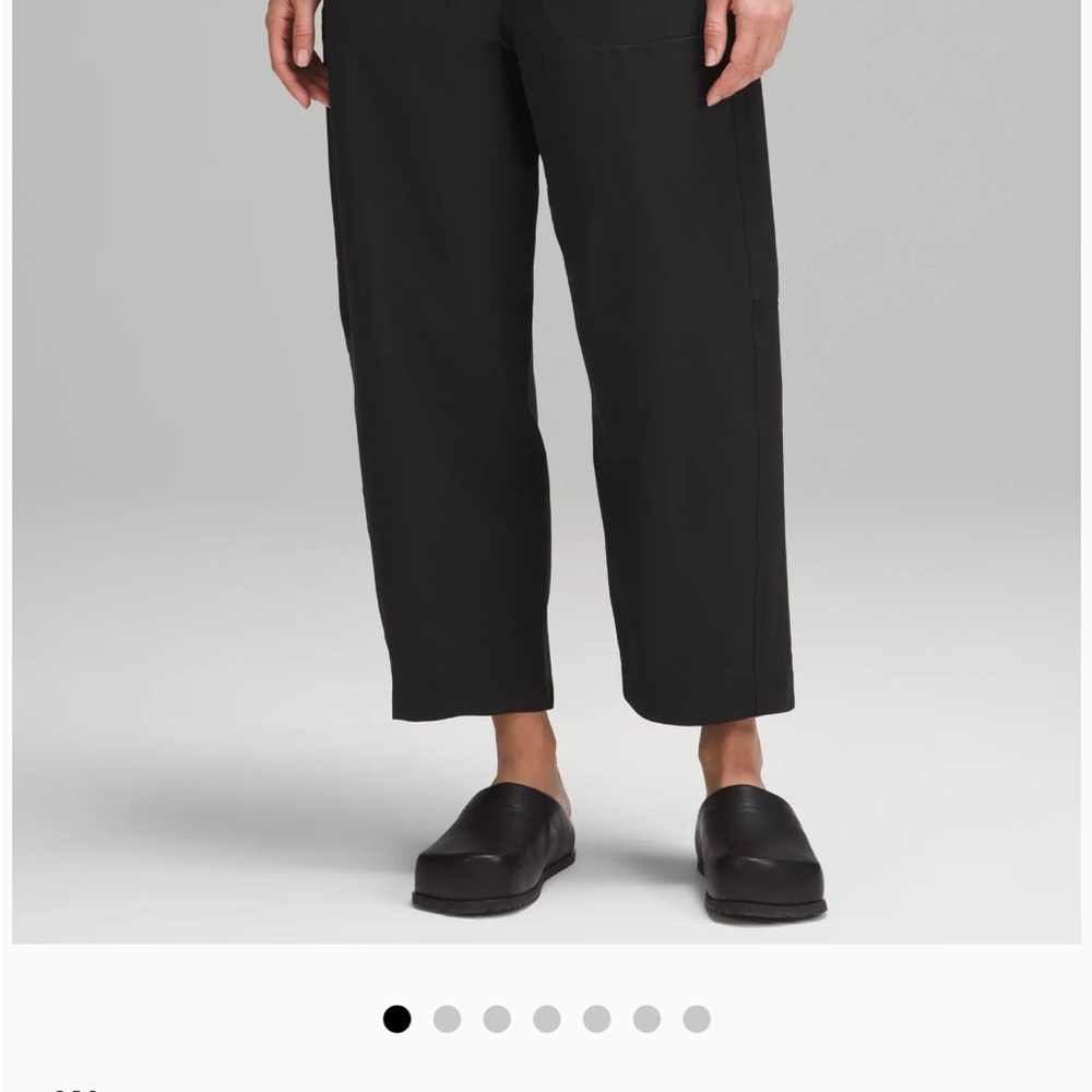 Lululemon High Rise Barrel Crop Pants